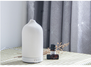 Diffuseur d'arôme ultrasonique en céramique Homefish avec lumière LED Diffuseur de <span class=keywords><strong>parfum</strong></span> d'huiles essentielles Geurverspreider Diffuseur de <span class=keywords><strong>parfum</strong></span> - Product Image 2
