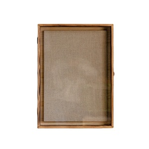 Legno massello eco-friendly Vintage fatto a mano tridimensionale Flip Photo Frame pianta fiore essiccato appeso a parete decorativo vuoto - Product Image 5