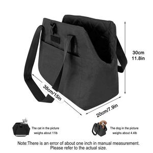 Free Sample Winter Warm Soft-Sided Portable Subway Shopping <b>Cat</b> Tote Bag Pet Travel Handbag Dog Carrier Purse With <b>Heating</b> <b>Pad</b> - Product Image 5