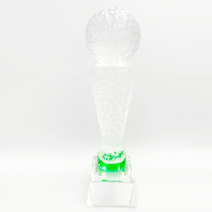 Trofeo de cristal con luz que fluye Semana de la moda global de gama alta Referencia de moda anual Regalo de honor - Product Image 5