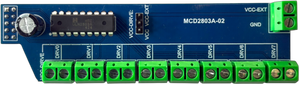 Module de pilote de moteur pas à pas 8 canaux ULN2803A 5V, carte de circuit à transistors Darlington, pilote de relais pour Arduino Raspberry Pi DIY - Product Image 3