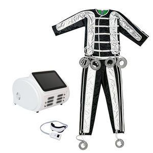 Système de massage par compression d'air avancé pour drainage lymphatique complet du corps et amincissement, combinaison de détoxification et d'amincissement pour les jambes - Product Image 6