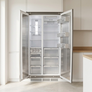 488L Built in <b>Refrigerator</b> American Style 36 Inch Side by Side Double Door Ready Frost Free Grade 1 91CM Integrated Side-by-Side - Product Image 1