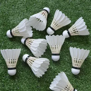 Took years to develop class A goose feather badminton shuttlecock lingmei70