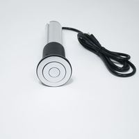 Station de charge rétractable encastrée avec 3 prises US et 2 ports USB pour comptoir de cuisine