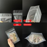 Emballage personnalisé pour noix de cajou, sachet debout laminé en PE, fermeture éclair, sac refermable, personnalisable, chewing-gum, lait