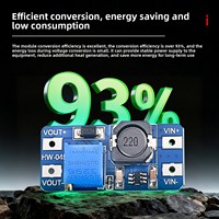 Modul Konverter Boost MT3608 Input 2-24V Output 5-28V Dapat Diatur 2A Kontinu Memerlukan Heatsink
