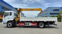Grue mobile sur camion RLQ CLW à flèche hydraulique haute flexibilité de 15 m, capacité de levage de 6,3 tonnes, capacité de levage de 10 tonnes pour la construction