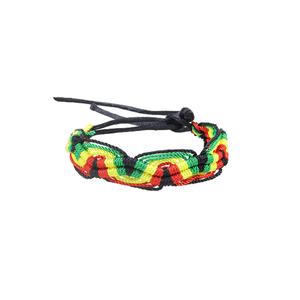 PESENAR 6 pièces Collection Hippie des années 1960-Ensemble <span class=keywords><strong>perruque</strong></span> hippie, lunettes rondes, 2 bracelets, collier et foulard - Product Image 3