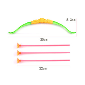 Plastic Bow And Arrow Toy 36Cm <b>Suction</b> <b>Cup</b> Set For Kids Educational Gift Unisex - Product Image 4