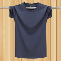 T-shirt décontracté pour homme 2026, best-seller, en coton pur doux de haute qualité, respirant et respectueux de la peau, avec col brodé