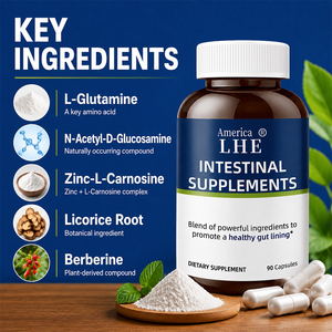 Fabricant de compléments alimentaires pour la santé, extraits végétaux intestinaux, soutien digestif, capsules intestinales pour adultes - Product Image 5