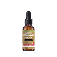 Shilajit en gros, supplément en vrac, 60% d'acide fulvique, plus de 85 oligo-éléments, améliore l'absorption des nutriments, 60 ml