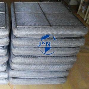 Tampon de désembuage en treillis métallique tricoté AMACS Standard 7CA/3BA Technique tissée Grilles de support standard Coupe Traitement de soudage inclus - Product Image 1