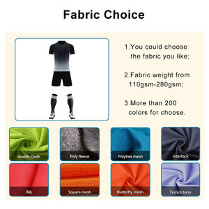 Maillots et shorts de football personnalisables à logo, impression numérique, 100 % polyester, uniformes de sport pour entraînement de club – Vente chaude - Product Image 3