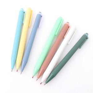 Promotion exceptionnelle 2022 - Papeterie personnalisée - Stylo à encre gel en plastique de couleur maca mignon avec logo pour le bureau - Cadeau pour filles du Japon et de Corée - Product Image 2