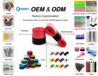 KEET AF75D Overgrip en PU absorbant la transpiration et antidérapant pour raquettes de badminton, de tennis et de pickleball - Durable et léger