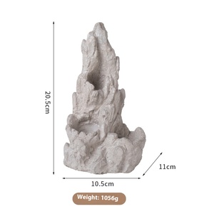 Mascotas de escalada en roca de plástico <span class=keywords><strong>para</strong></span> dormitorio, refugio de escalada inspirado en <span class=keywords><strong>Acuario</strong></span> de selva tropical <span class=keywords><strong>para</strong></span> razas, rockeros de paisajismo en caja - Product Image 1