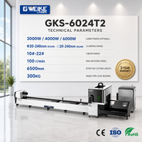 Offre Spéciale G.weike de Fiber de commande numérique par ordinateur De Découpeuse de Laser de Tube Pour Tuyau en métal Profil