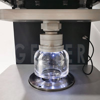 Equipo de Prueba Textil Hidráulico Neumático GESTER GT-C12 220V, Máquina de Prueba de Presión de Ruptura para Telas, Probador de Resistencia a la Rotura