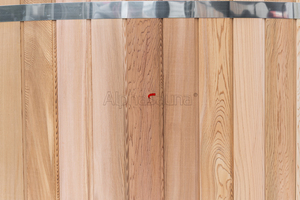 Alpha Sauna Hot Sale Wooden Bath <strong>Bucket</strong> and Stainless Steel <strong>Ice</strong> Bath - Product Image 5