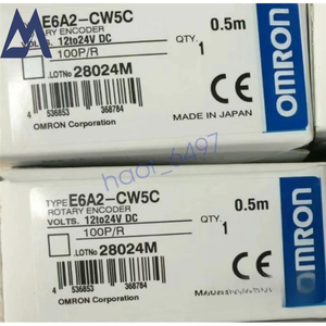 Sản phẩm mới ban đầu <span class=keywords><strong>E6A2</strong></span>-<span class=keywords><strong>CW5C</strong></span> 100p/r 12-24VDC bộ mã hóa quay gia tăng trong hộp Giao hàng nhanh - Product Image 1