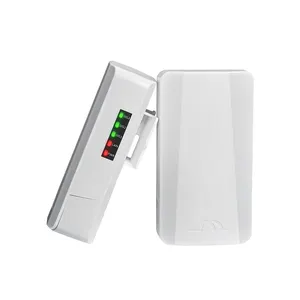 PUSR Point To Point/MultiPoint Outdoor Wireless Bridge Dual Band 5.8G WiFi Ip64 Waterproof Up To 2KM CPE ST508E 2 Piece