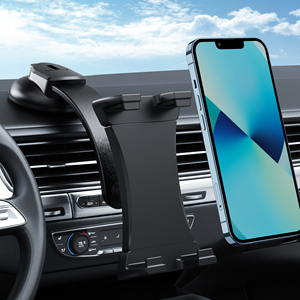 Support de tablette pour tableau de bord de voiture, support à ventouse pour pare-brise, rotation à 360° pour iPad, tablettes Android - Product Image 3