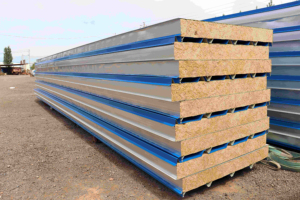 Panel de Pared de Lana de Roca Resistente al Fuego <span class=keywords><strong>Jordan</strong></span> Medical Hub de 100 mm A1, Solución de Ingeniería de Alto Rendimiento, Hermético e Ignífugo - Product Image 3