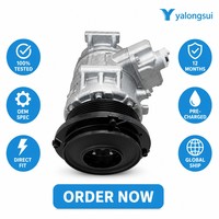 Compresseur de climatisation à cylindrée variable YLS 7SEH17C pour LS460 GS460 IS F 88310 50160 88310 50170