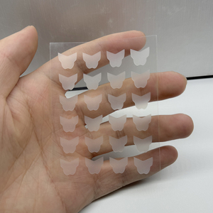 24PCS trong suốt bướm Hydrocolloid mụn các bản vá lỗi tùy chỉnh Công thức với axit salicylic & dầu cây trà mụn Zit bao gồm - Product Image 1