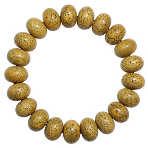 Pulsera de Semillas de Bodhi, 108 Cuentas en Forma de Barril, Joyería Religiosa Unisex, Estilo Étnico, Coleccionable - Product Image 2