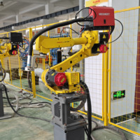 Robot de soudage FANUC 6 axes d'occasion, charge utile 3 kg, portée 1437 mm, MIG/TIG, indice de protection IP65, garantie 1 an, fabriqué au Japon, électromécanique