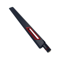 2,4G 5,8G Antena de doble banda RP- 5Ghz Wifi Amplificador universal Wlan Router Booster 2,4 Ghz 5Ghz Antena Color blanco