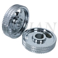 140*30*35mm Suku Cadang Mesin Pertukangan Roda Baja Roller Penggerak Baja untuk Mesin CNC Mesin Pemotong Empat Sisi
