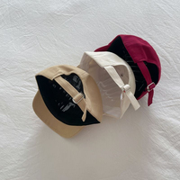Gorra de ala corta con visera estilo Ins para primavera y otoño, sombrero parasol para bebés y niños pequeños, uso diario