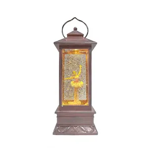 <strong>Wholesale</strong> Diy Glittering <strong>Snow</strong> Ball Birthday Gift Souvenirs Customized LED Night Light Ballerina <strong>Snow</strong> <strong>Globe</strong> for Christmas - Product Image 1