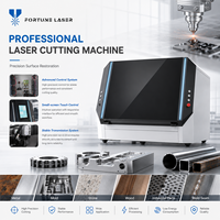 Petite machine de découpe laser à fibres 800W, découpeuse laser de métal de bureau, haute précision, découpe rapide, équipement industriel professionnel