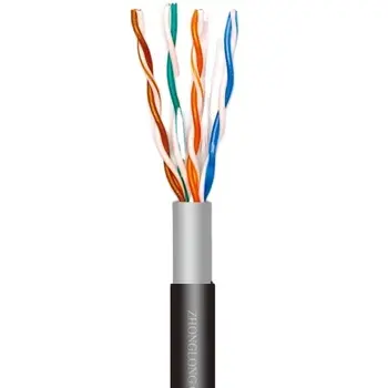 El mejor precio de fábrica Cat6 Cat6e Ca6a Cat 6 UTP FTP Ethernet 305m Cable de comunicación de red Lan