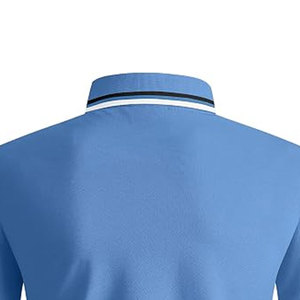 New Fashion Style Custom Made Plain Slim Fit Men Soccer Polo <b>Shirt</b> Custom Logo Solid Color Breathable Soccer Polo <b>Shirts</b> For Men - Product Image 4