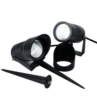 Projecteur LED extérieur IP65 DC/AC, étanche, en alliage d'aluminium, pour jardin et pelouse, détachable, température de couleur multiple, faisceau 30-90°