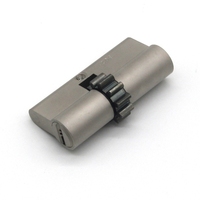 Cylindre de serrure de porte à mortaise euro 7x7 à double clé de haute sécurité 70 mm