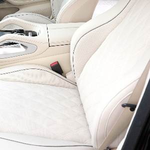 Fundas de Asiento Completas para GLE400e -- Gris Perla Plateado con Beige (Seis Plazas) - Product Image 4