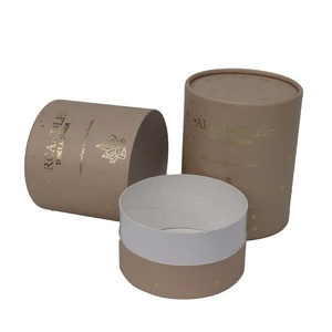 Venta al por mayor moq bajo seguridad cilindro de papel tubos rígidos para la vela del cuentagotas del aceite de cartón de embalaje redondo <span class=keywords><strong>candlebox</strong></span> - Product Image 1