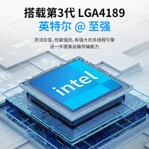 เซิร์ฟเวอร์ Xeon แบบสองซ็อกเก็ต 2 ซีพียู 10 GPU PCIe 4.0 สวิตช์ เวิร์กสเตชันฐานข้อมูล - Product Image 3
