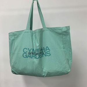 Hot Selling Heavy-Weight Oversized Cotton Canvas Tote <b>Bag</b> Shoulder Strap Customized Logo Design Promotional Advertising <b>Gifting</b> - Product Image 2