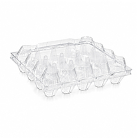 Boîte de rangement portable pour 20 œufs, antichoc, avec couvercle, en plastique protecteur, pour camping, voyage en extérieur et barbecue