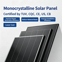Panneau solaire photovoltaïque monocristallin en silicium de 580 W haute puissance pour les toits des bâtiments industriels et commerciaux, exportable