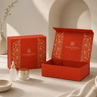 Boîte magnétique de luxe pour cosmétiques, boîte cadeau personnalisée avec fermeture magnétique