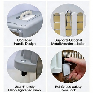 Tas Ransel Hewan Peliharaan Portabel yang Kokoh, Disetujui Maskapai Penerbangan, Terbuat dari Polyester dan ABS, Kandang Perjalanan untuk Hewan Peliharaan Kecil - Product Image 2